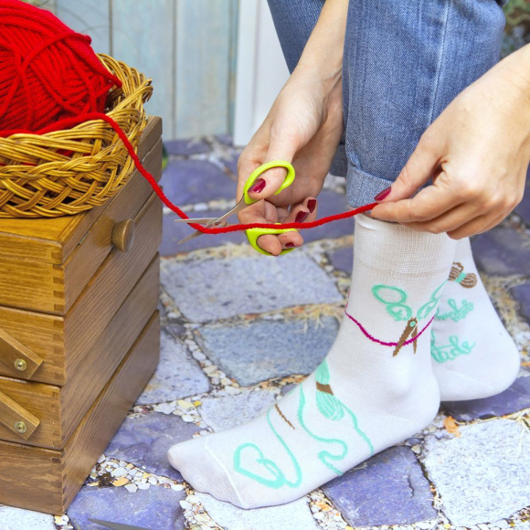 182925_Носки с дизайном "Вышивание" 182925_Носки с дизайном "Вышивание"