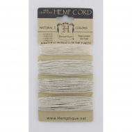 62129_Шнуры на блистере HEMPTIQUE #10, #20, #36, #48 62129_Шнуры на блистере HEMPTIQUE #10, #20, #36, #48