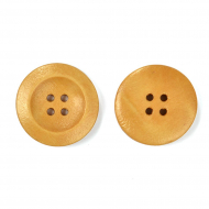 Пуговицы деревянные TBY BT.WD.285 цв.св.коричневый 36L-23мм, 4 прокола, 20 шт