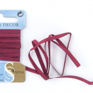 32211_Лента для вышивания SAFISA на блистере, 4 мм, 5 м, цвет 30, бордо