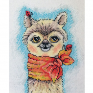 Набор для вышивания NEOCRAFT арт.РЗ-33 Ламочка дамочка 15х18 см Набор для вышивания NEOCRAFT арт.РЗ-33 Ламочка дамочка 15х18 см