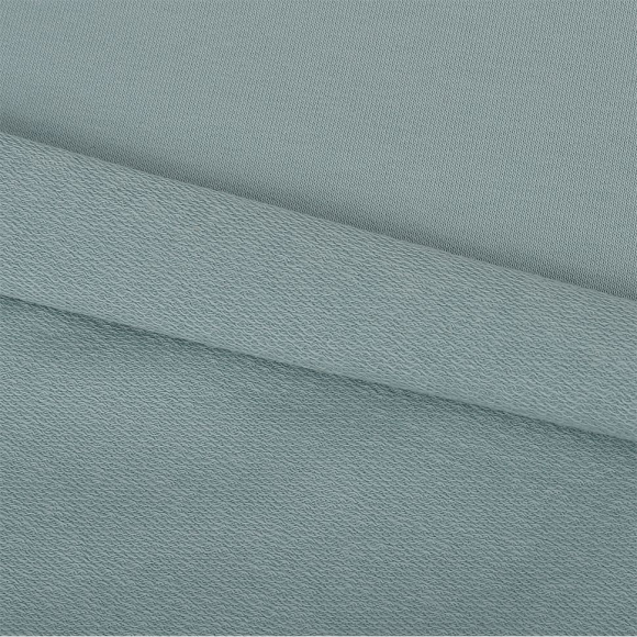 Ткань трикотаж Футер 2х нитка петля с лайкрой 240г пенье 180см ниагара 16-4114 уп.6м Ткань трикотаж Футер 2х нитка петля с лайкрой 240г пенье 180см ниагара 16-4114 уп.6м