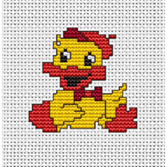 Набор для вышивания PANNA арт. D-0220 Утёнок 6,5х6 см