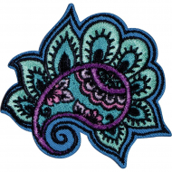 Термоаппликация "Орнамент бирюзовый"