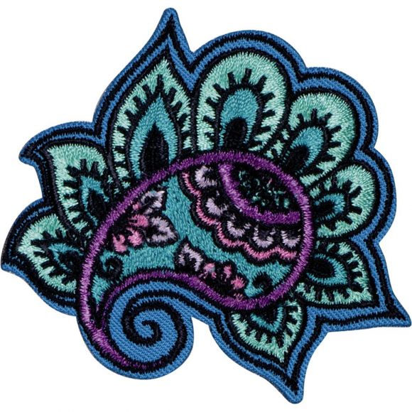 Термоаппликация "Орнамент бирюзовый"