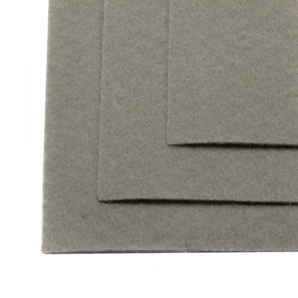 Фетр листовой жесткий Magic 4 Hobby 1мм 20х30см арт.FLT-H1 уп.10 листов цв.648 св.серый