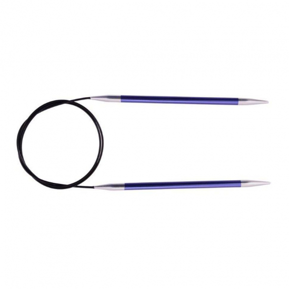 47158 Knit Pro Спицы круговые для вязания Zing 3,75мм/100см, алюминий 47158 Knit Pro Спицы круговые для вязания Zing 3,75мм/100см, алюминий