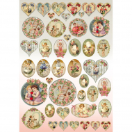 74842_Карта для декупажа "Ангелочки"