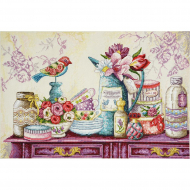 Набор для вышивания МАРЬЯ ИСКУСНИЦА арт.11.004.11 Шебби шик 45х30 см