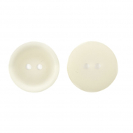 Пуговицы пластик CX K-65 цв.001 белый 32L-20мм, 2 прокола, 72 шт