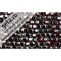 34796_Камни плоские с термоклеем 2028HF, ss 6, Light Siam Satin M