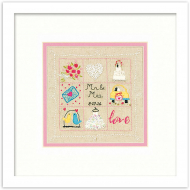 Набор для вышивания DIMENSIONS арт.DMS-72-74052 Свадьба 15x15 см