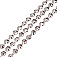 Тесьма пластиковая арт.TBY A06 цв.01 т.никель ?10мм уп.9.14м