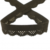 177527_Резинка отделочная ажурная, цвет черный 177527_Резинка отделочная ажурная, цвет черный