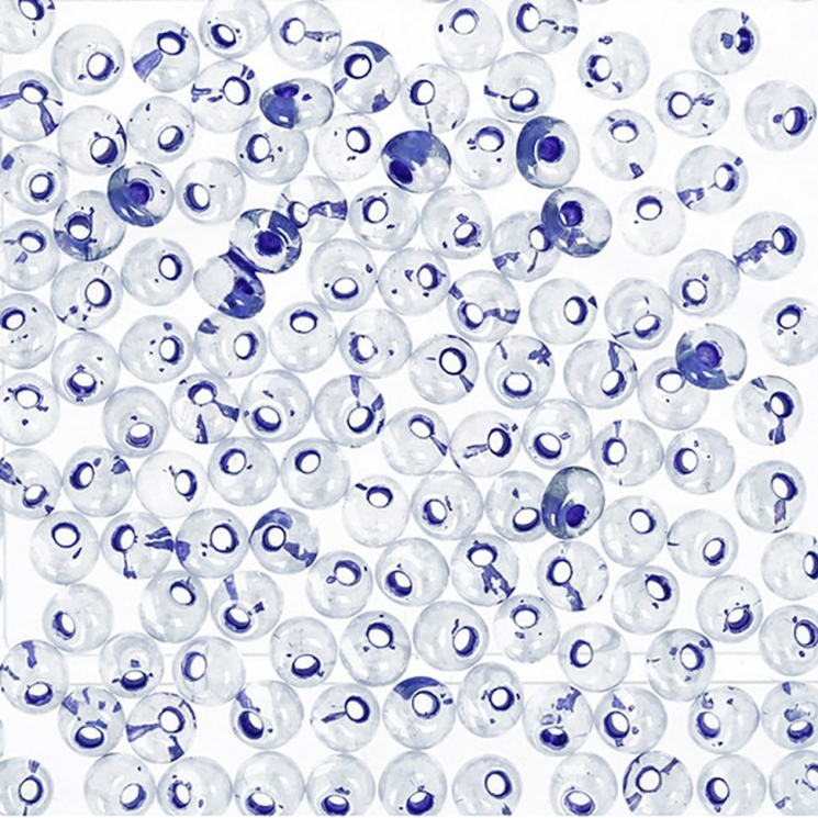 Бисер Япония "TOHO" MAGATAMA №3  3 мм 5 х 5 г №0348 прозрачно-фиолетовый