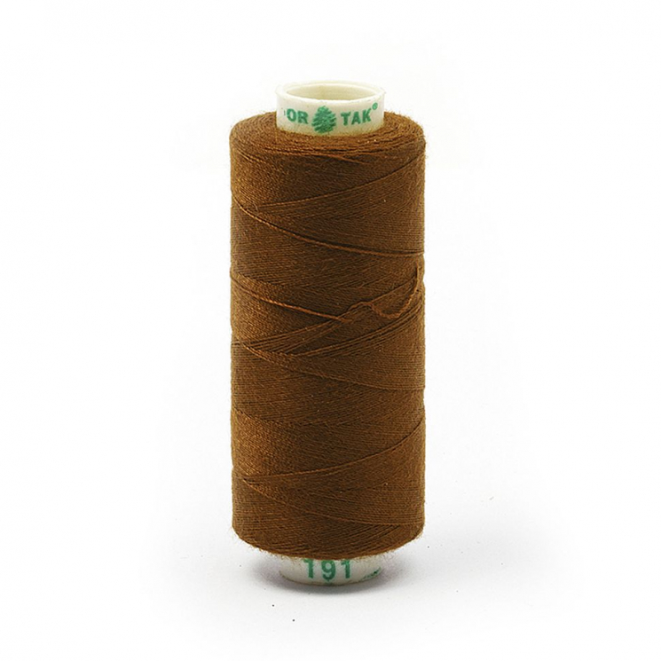 Нитки Dor Tak бытовые 40/2 полиэстер 366м цв.191 коричневый
