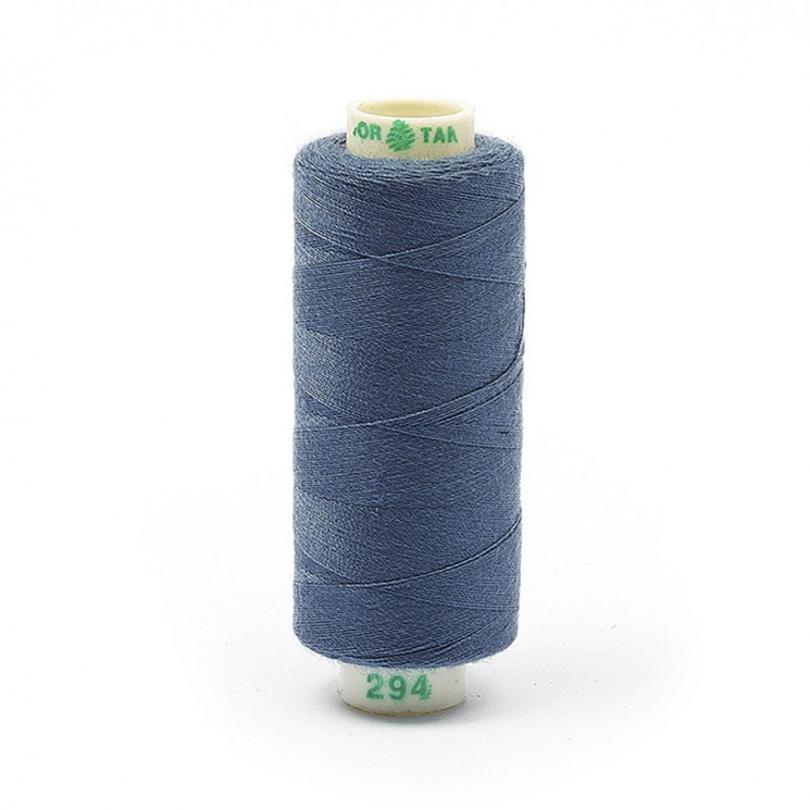 Нитки Dor Tak бытовые 40/2 полиэстер 366м цв.294 серый