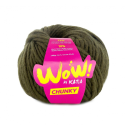 191230_Пряжа Wow-Chunky, 75% акрил, 15% шерсть, 10% альпака, 100 г, 75 м