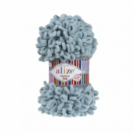 Пряжа для вязания Ализе Puffy Fine (100% микрополиэстер) 5х100г/14м цв.414