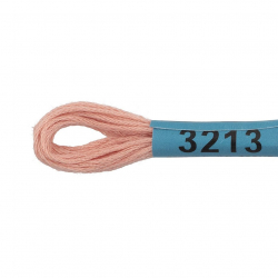 Нитки для вышивания Gamma мулине (3173-6115) 100% хлопок 24 x 8 м цв.3213 т.кремовый