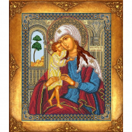 Набор для вышивания бисером РУССКАЯ ИСКУСНИЦА арт.502 БИ Взыскание погибших 26х31 см