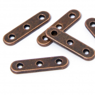 Разделитель прямоугольный МБ.УТ16780 цв.медь 24х6х2мм уп.10шт