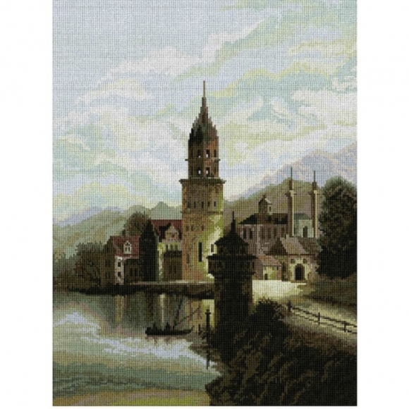 Набор для вышивания мулине НИТЕКС арт.0032 Голландия 40х50 см Набор для вышивания мулине НИТЕКС арт.0032 Голландия 40х50 см