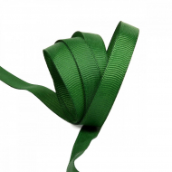 Лента Ideal репсовая в рубчик шир.10мм цв. 587 т.зеленый уп.27,42м