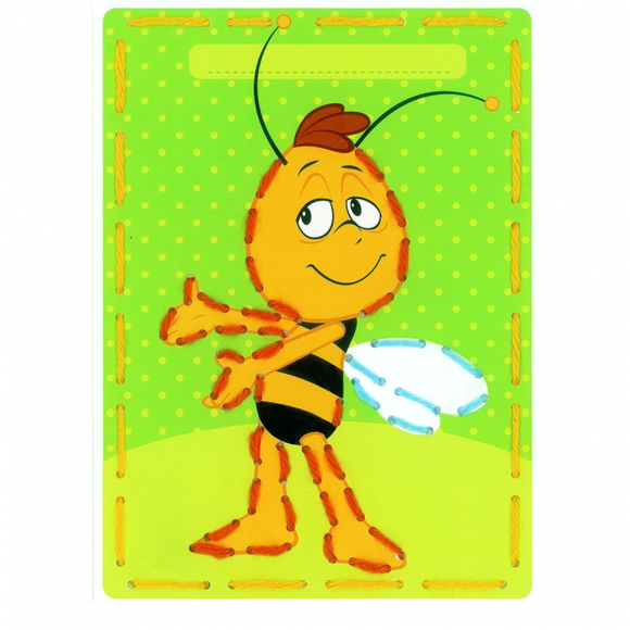 98619_Набор для вышивания "Майя и Вилли" на перфорированной бумаге