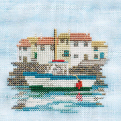 Набор для вышивания DERWENTWATER DESIGNS арт.MIN03A Harbour 9х8 см