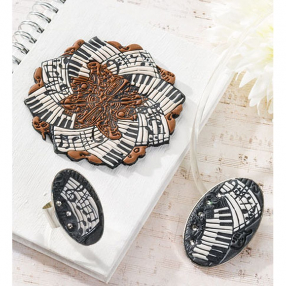 103563_Текстурный коврик для полимерной глины