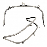 Фермуар Полуовал TBY.107990 190х100мм цв.никель уп.1шт Фермуар Полуовал TBY.107990 190х100мм цв.никель уп.1шт