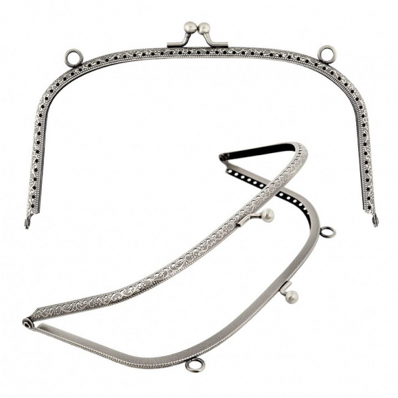 Фермуар Полуовал TBY.107990 190х100мм цв.никель уп.1шт Фермуар Полуовал TBY.107990 190х100мм цв.никель уп.1шт