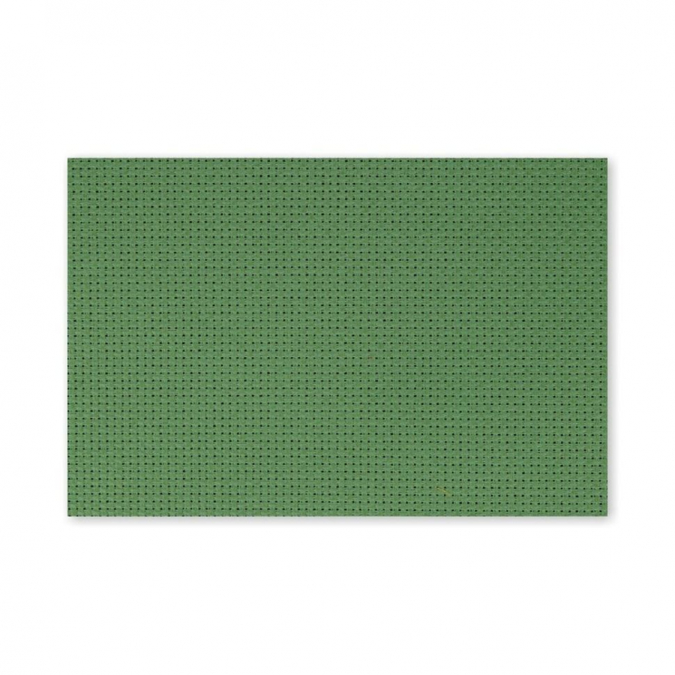 Канва Gamma K04 Aida №14 100% хлопок 30 x 40 см уп.5 шт цв.зеленый