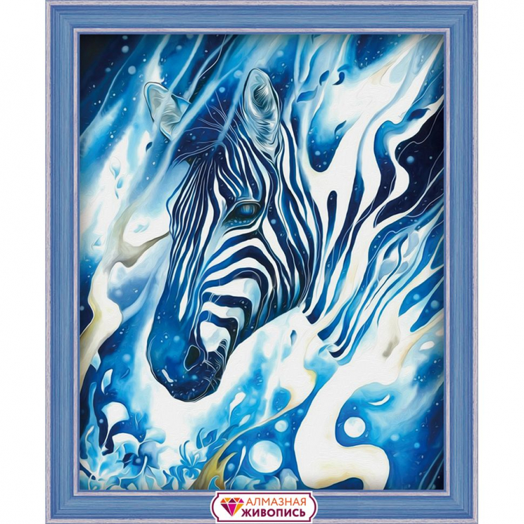 Набор для изготовления картин АЛМАЗНАЯ ЖИВОПИСЬ арт.АЖ.1552 Ультрамарин 40х50 см