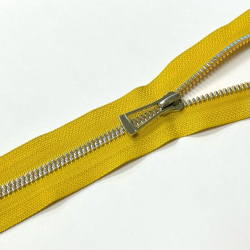 Молния трактор №5 Premium разъем 75см никель D087 янтарный