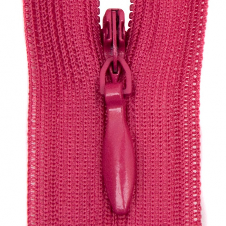 Молния потайная нераз 20см S-016 бордовый светлый SBS уп.100шт