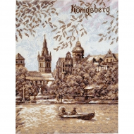 Набор для вышивания ПАЛИТРА арт.08.033 Замковый пруд 21х27 см