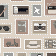 Ткань для пэчворка PEPPY 4507 Panel 137 г/м? 100% хлопок цв.743 уп.60х110 см