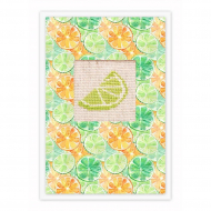 108274_Набор для изготовления открытки "Лимон"
