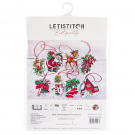 168687_Набор для вышивания "Набор новогодних игрушек №1"