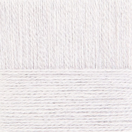 Пряжа для вязания ПЕХ Ангорская тёплая (40% шерсть, 60% акрил) 5х100г/480м цв.001 белый