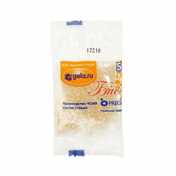 Бисер №10, 5 г., цвет 17218