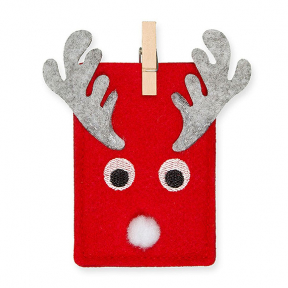 128556_Чехол-сумочка из фетра "FOR YOU"