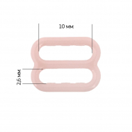 Пряжка регулятор для бюстгальтера пластик ARTA.F.SF-1-1 10мм цв.168 серебристый пион, уп.50шт Пряжка регулятор для бюстгальтера пластик ARTA.F.SF-1-1 10мм цв.168 серебристый пион, уп.50шт
