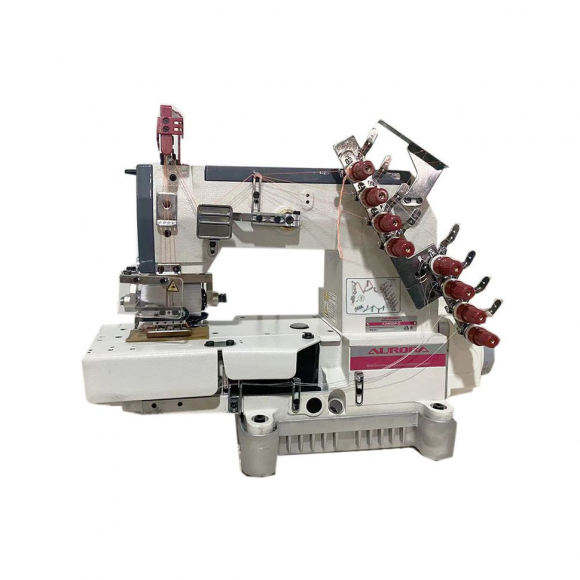 Многоигольная промышленная швейная машина (поясная машина) Aurora A-04095P-D (прямой привод)