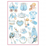 120764_Бумага рисовая мини - формат "Малыш, детские сюжеты" 120764_Бумага рисовая мини - формат "Малыш, детские сюжеты"