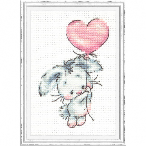 Набор для вышивания ЧУДЕСНАЯ ИГЛА арт.19-12 Улетаю 8х11 см