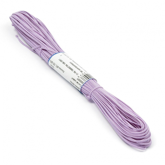 Шнур отделочный 1с13 Сутаж 1,8мм цв.сиреневый уп.20м Шнур отделочный 1с13 Сутаж 1,8мм цв.сиреневый уп.20м