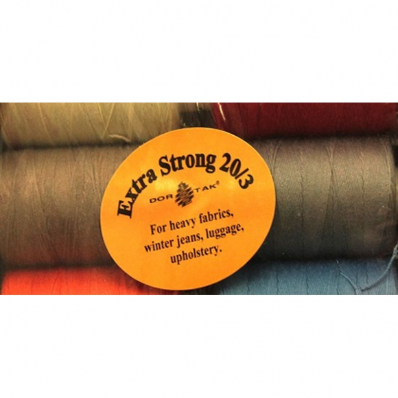 Нитки Dor Tak джинсовые 20/3 полиэстер 183м цв.336 бежевый Нитки Dor Tak джинсовые 20/3 полиэстер 183м цв.336 бежевый